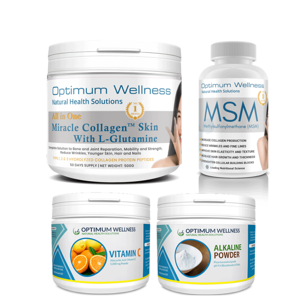 Miracle Collagen™ with L-Glutamine 420g | Optimum Wellness