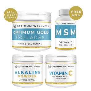 Optimum Gold Collagen With L-Glutamine 2,000mg™ Combo