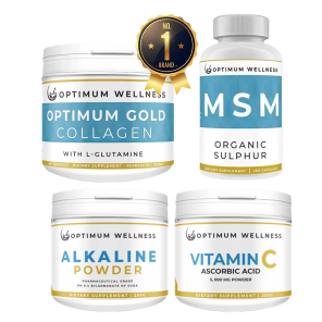 Optimum Gold Collagen With L-Glutamine 2,000mg™ Combo