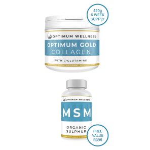 Optimum Gold™ with L-Glutamine 420g + MSM